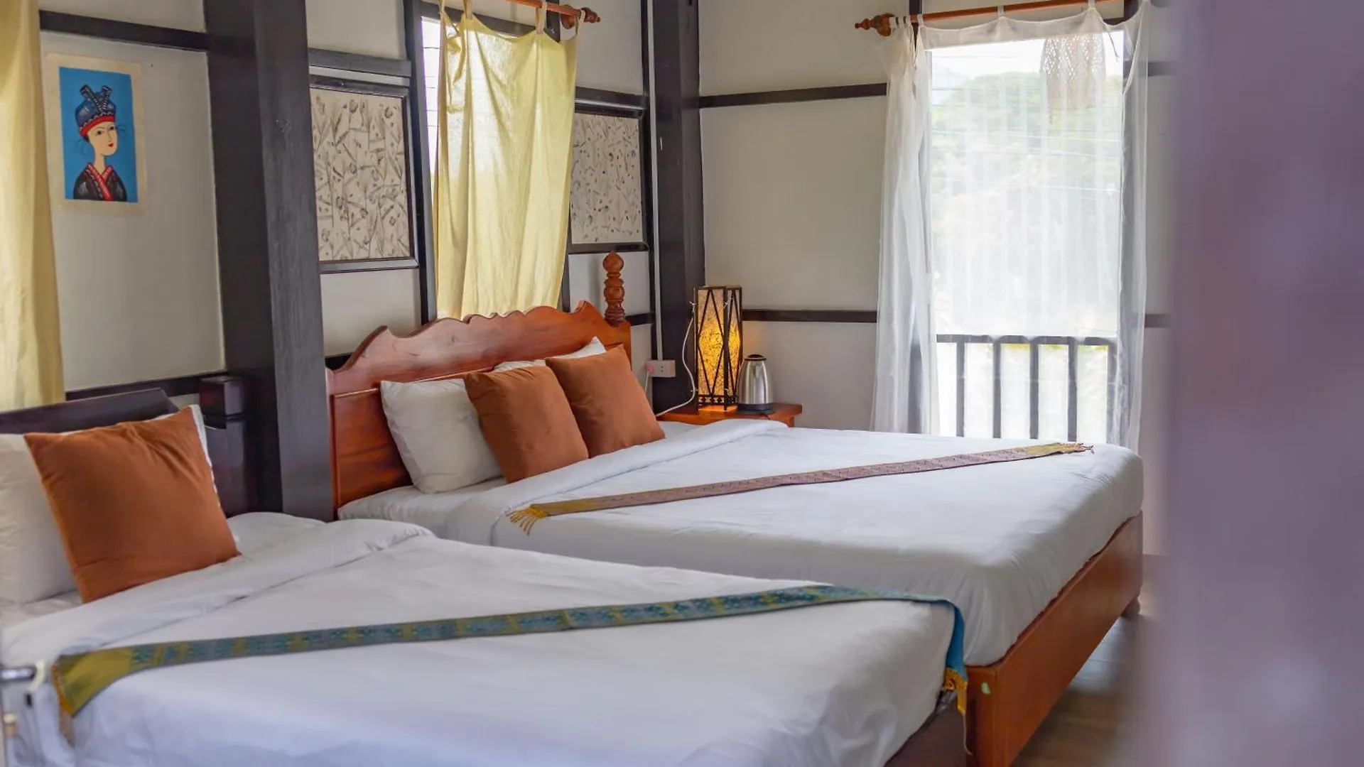 A Little Luangprabang- Namkhan Heritage Guesthouse 0*, 루앙프라방 라오스